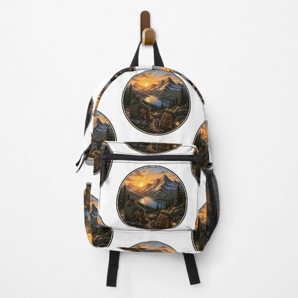 Item preview, Mountain Camping Sunset Escape designed and sold by DariaOltes.