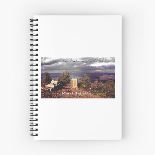 Item preview, YELLOWSTONE NATIONAL PARK fire lookout OUTHOUSES - Mount Sheridan designed and sold by SmyrnaBuffalo.