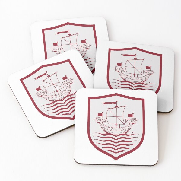 Item preview, Maritime Football Crest Artwork designed and sold by kunecorner.
