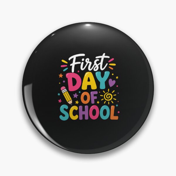 Item preview, First Day of School Colorful Teacher Student School Shirt designed and sold by AchraffPrint.