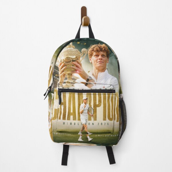 Item preview, Jannik Sinner Wimbledon Champion 2026 designed and sold by Malakiacount.