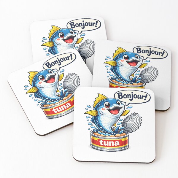 Item preview, Bonjour Tuna designed and sold by MixPhoneCases.