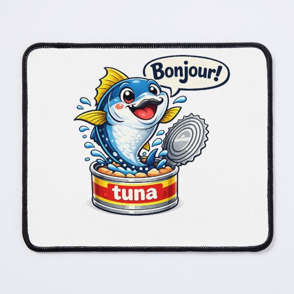 Item preview, Bonjour Tuna designed and sold by MixPhoneCases.