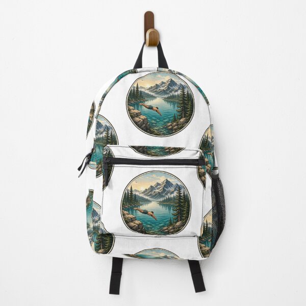 Item preview, Mountain Lake Cliff Diving Adventure designed and sold by DariaOltes.