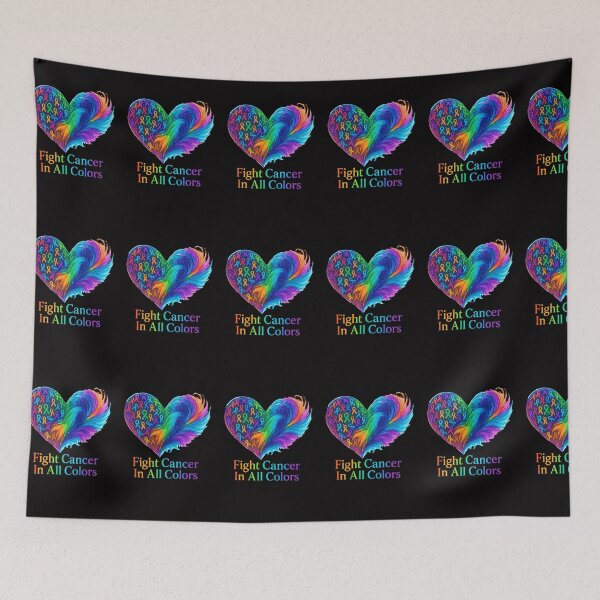 Item preview, fight cancer in all colors, Cancer Awareness, Cancer Warrior designed and sold by BlueDiamond-19.