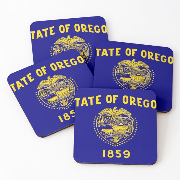 Item preview, Vintage Oregon Flag - Distressed Retro Style designed and sold by youngVl.