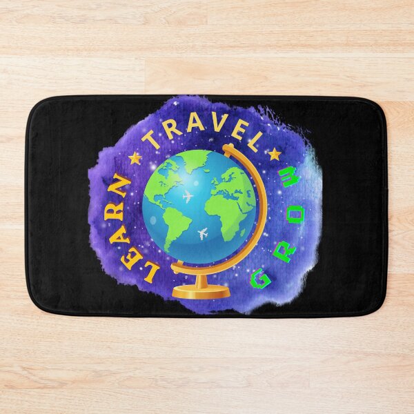 Item preview, Travel Learn Grow Funny Gifts For Travel Enthusiasts designed and sold by zebek-design.