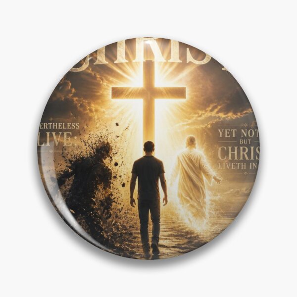 Item preview, Galatians 2:20 KJV – I Am Crucified With Christ Christian Bible Verse Design designed and sold by Paltooproducts.