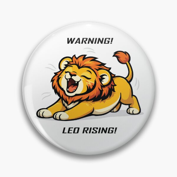 Item preview, Warning! Leo Rising! designed and sold by Remake Design Lab.