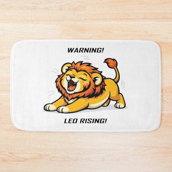 Item preview, Warning! Leo Rising! designed and sold by Remake Design Lab.