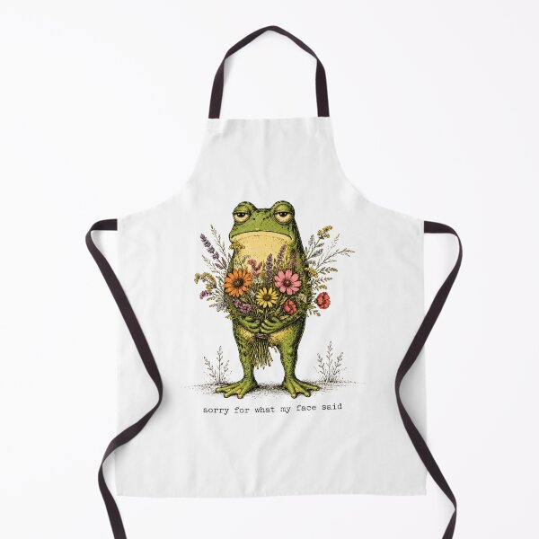 Item preview, Sorry For What My Face Said Frog Lover Deadpan Humor Artwork designed and sold by NADIASHOP86.