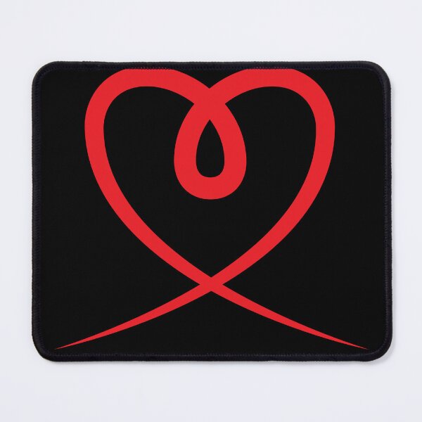 Item preview, Love heart stylised ribbon designed and sold by designseventy.