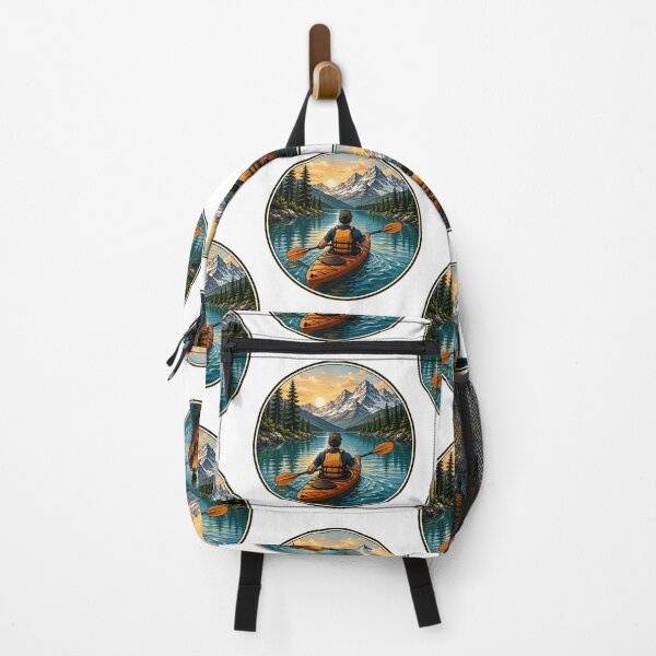 Item preview, Mountain Kayaking Sunset Adventure designed and sold by DariaOltes.