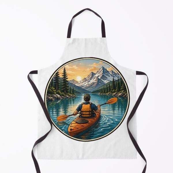 Item preview, Mountain Kayaking Sunset Adventure designed and sold by DariaOltes.