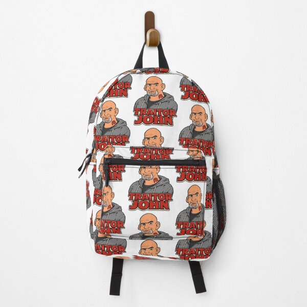 Item preview, Traitor John Fetterman GOP Neck Tattoo Political Satire Caricature designed and sold by EthosWear.