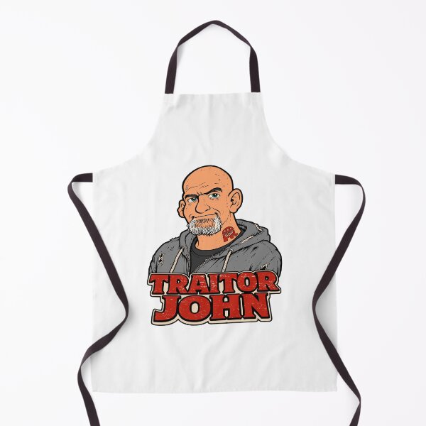 Item preview, Traitor John Fetterman GOP Neck Tattoo Political Satire Caricature designed and sold by EthosWear.