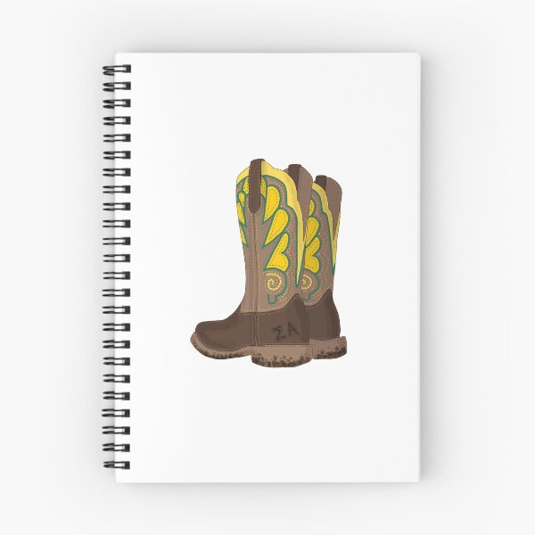 Item preview, Sigma Alpha Boots Design designed and sold by messinamae.