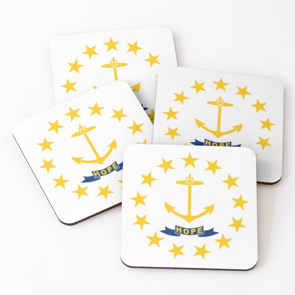 Item preview, Vintage Rhode Island Flag - Distressed Retro Style designed and sold by youngVl.