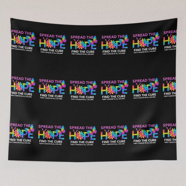 Item preview, fight cancer in all colors, Cancer Awareness, Cancer Warrior designed and sold by BlueDiamond-19.