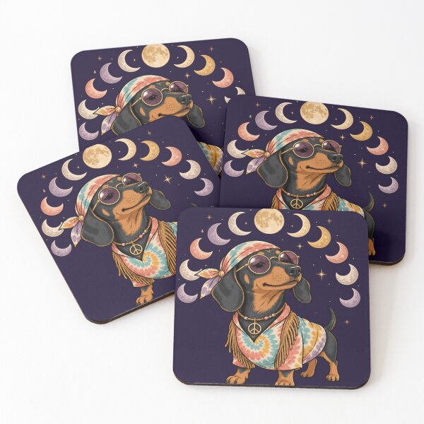 Item preview, Witchy Dachshund Boho Weenie Mama designed and sold by Cute & Sassy Custom Gifting Boutiques.