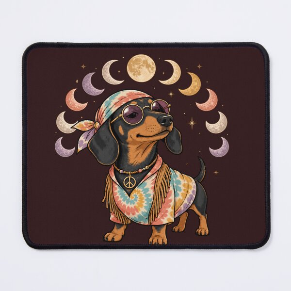 Item preview, Witchy Dachshund Boho Weenie Mama designed and sold by Cute & Sassy Custom Gifting Boutiques.