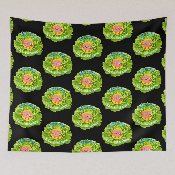 Item preview, Don't Panic Eat Organic Funny Gifts For Vegetarians designed and sold by zebek-design.