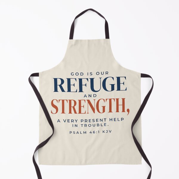 Item preview, God Is Our Refuge and Strength Psalm 46:1 KJV Gift designed and sold by FaithThroughEverySeason.