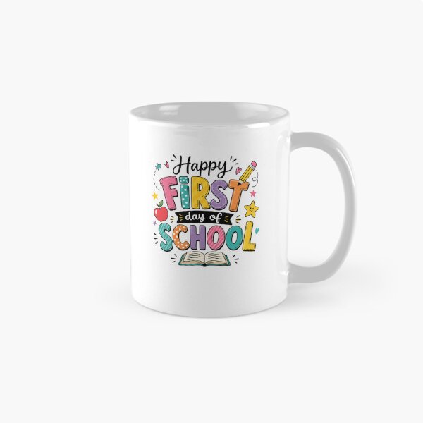 Item preview, Happy First Day School Colorful Cute Classroom Celebration designed and sold by Moizento.