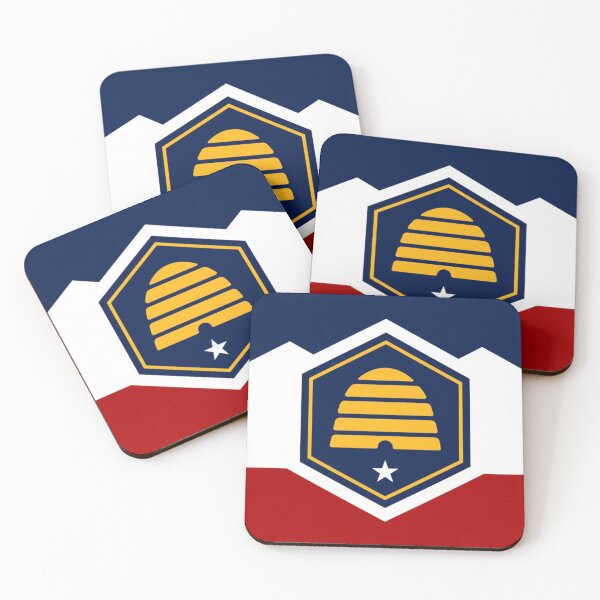 Item preview, Vintage Utah Flag - Distressed Retro Style designed and sold by youngVl.