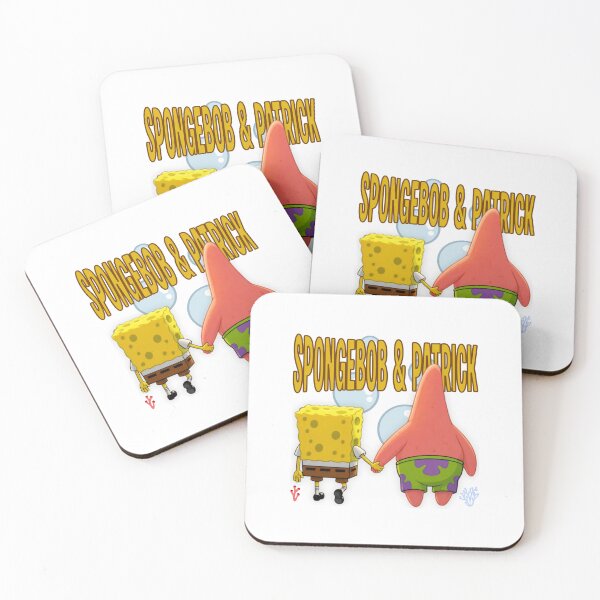 Item preview, SpongeBob & Patrick Best Friends Fun Cartoon Fan Art Sticker designed and sold by LuLuStore8.