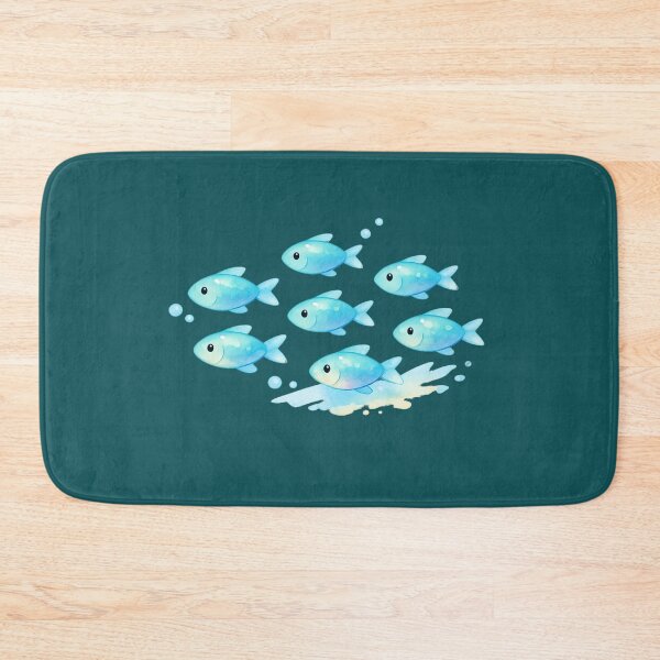Item preview,  Watercolor Fish School  designed and sold by DariaCraft.