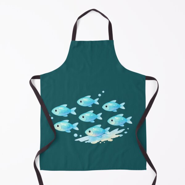 Item preview, Watercolor Fish School designed and sold by DariaCraft.