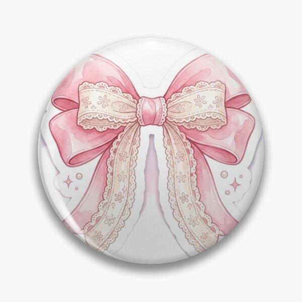 Item preview, Coquette Bow Aesthetic Pink Girly Hydro Sticker designed and sold by Ciphern.