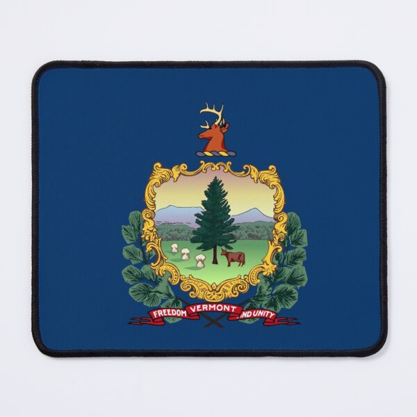 Item preview, Vintage Vermont Flag - Distressed Retro Style designed and sold by youngVl.