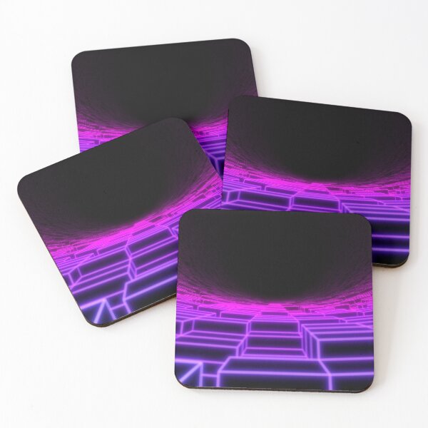 Item preview, Cave & Blue Neon Blocks designed and sold by Electric Shock!! Design.
