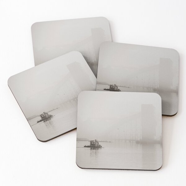 Item preview, Patrol Boat in Montevideo Harbor designed and sold by DFLC Prints.