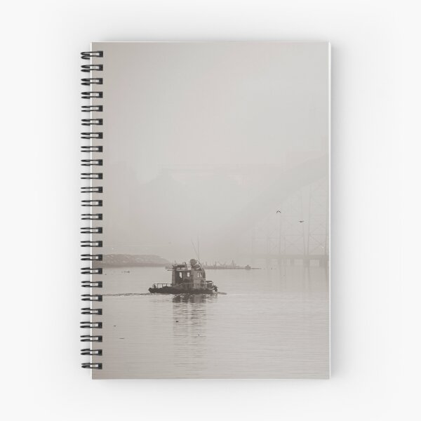 Item preview, Patrol Boat in Montevideo Harbor designed and sold by DFLC Prints.