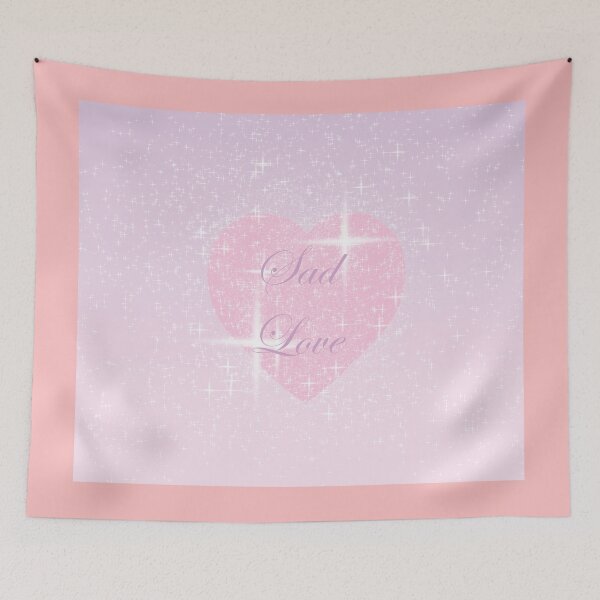 Item preview, Sad Love and Glitter designed and sold by UniCatCreations.