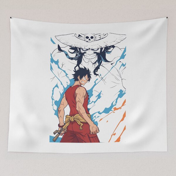 Item preview, Luffy & Gol D. Roger – The Will of the Pirate King | Anime Inspired Art designed and sold by PsychoVortex.