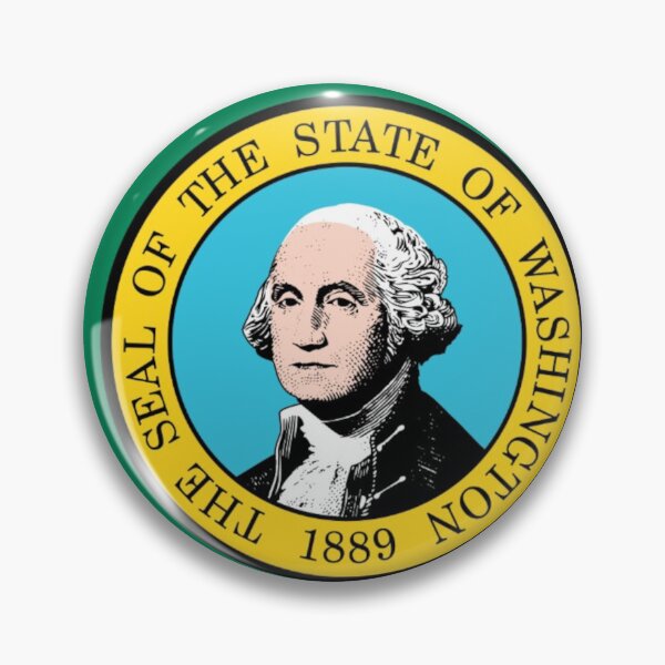 Item preview, Vintage Washington Flag - Distressed Retro Style designed and sold by youngVl.