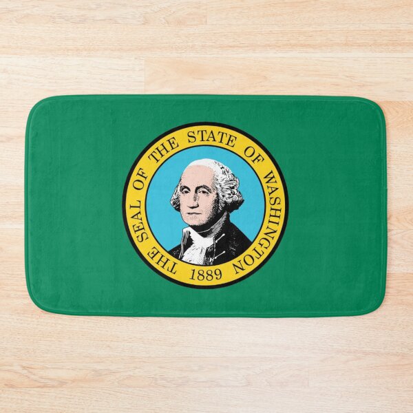 Item preview, Vintage Washington Flag - Distressed Retro Style designed and sold by youngVl.