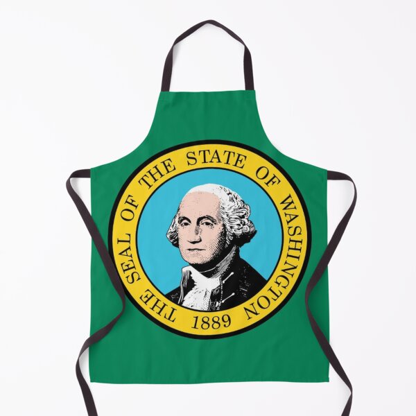 Item preview, Vintage Washington Flag - Distressed Retro Style designed and sold by youngVl.