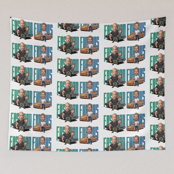 Item preview, A funny Fast and Furious caricature designed and sold by vectorlove.