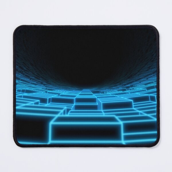 Item preview, Cave & Cyan Neon Blocks designed and sold by Electric Shock!! Design.