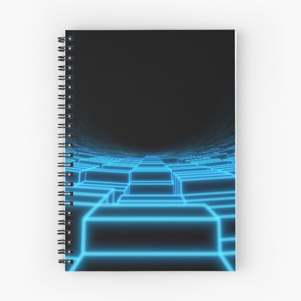 Item preview, Cave & Cyan Neon Blocks designed and sold by Electric Shock!! Design.