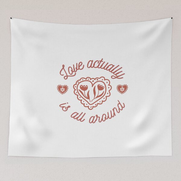 Item preview, Love Actually Is All Around designed and sold by BingBangDesigns.