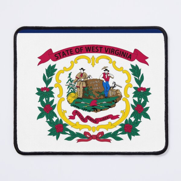 Item preview, Vintage West Virginia Flag - Distressed Retro Style designed and sold by youngVl.
