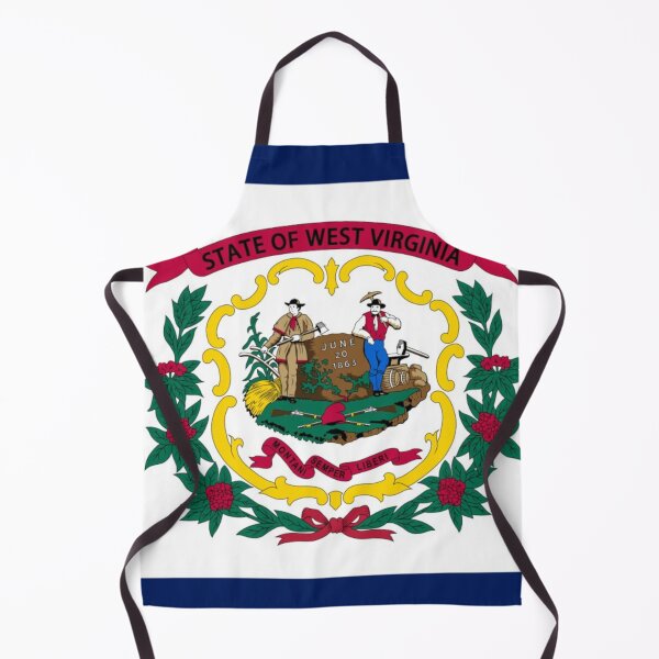 Item preview, Vintage West Virginia Flag - Distressed Retro Style designed and sold by youngVl.