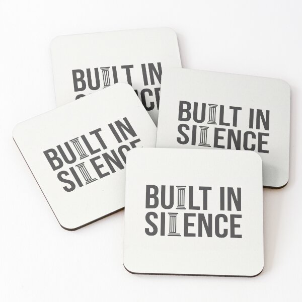 Item preview, Built In Silence Stoic Design designed and sold by StoicPillar.