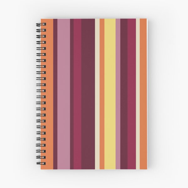 Item preview, Maracuja Multicolored Stripes Pattern designed and sold by moonna designs.